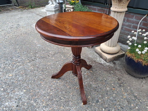 Classic Mahogany Side Table, Coffee Table, Plant Table Size 59x59cm and 65cm High