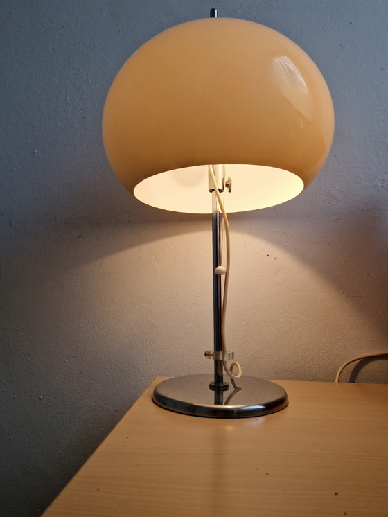 Image 1 of Lampe de table champignon vintage, design Page Age