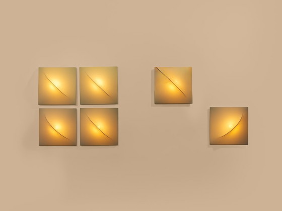 Image 1 of Set of six Kazuhide Takahama Saori wall lights 1970s