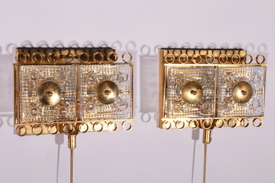 Image 1 of Appliques murales de Carl Fagerlund fabriquées par Mpr Denmark,1960