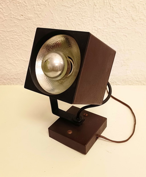 Lámpara cúbica de la era espacial Philips serie 108