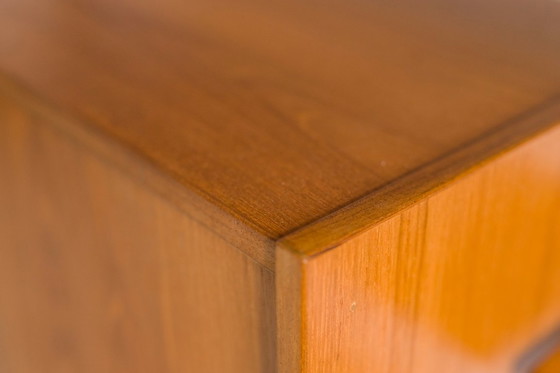 Image 1 of Mid Century Modernes Wandmöbel aus Teakholz, Kurt Østervig zugeschrieben, 1960