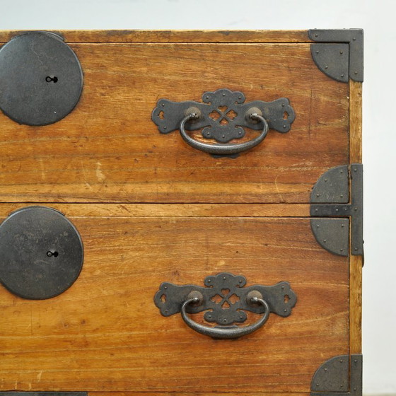 Image 1 of Japanische Tansu-Kommode, um 1870