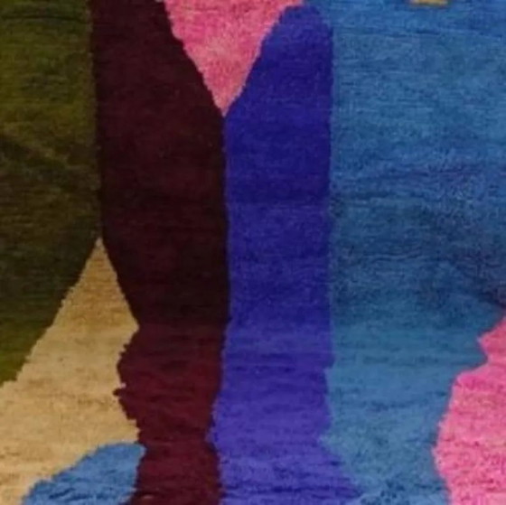 Prachtig handgemaakt kleurrijk vloerkleed 215cm x 315cm – Vloerkleden en tapijten, Wool, Modern (photo 4 of 6)