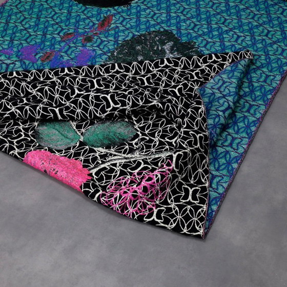 Image 1 of Tapisserie tissée à la main par Jo Meesters, Pays-Bas, années 2000