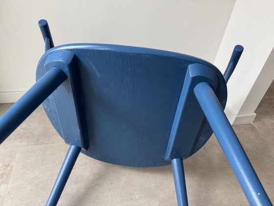 Image 1 of Fauteuil vintage Gilles Lundgren « Eker » / fauteuil à lattes