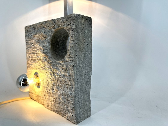 Image 1 of Post modern Stone table lamp, 1970s