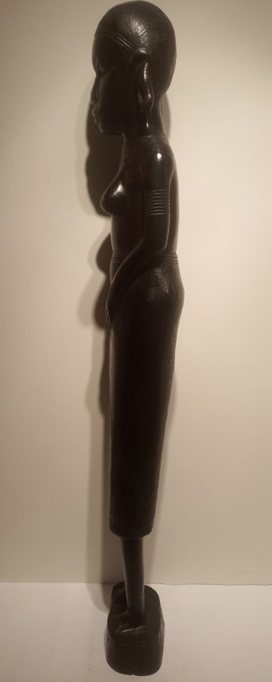 Image 1 of Très grande sculpture en ébène