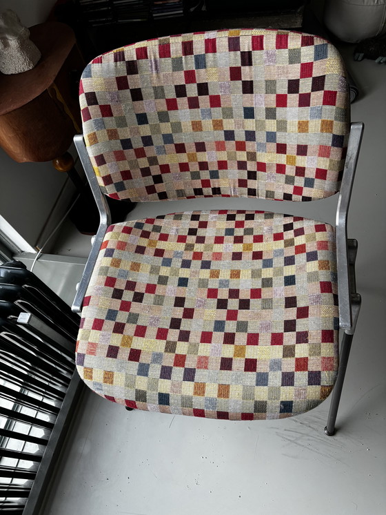 Image 1 of 4x Porte en acier Castelli DSC106 Giancarlo Piretti, 1965