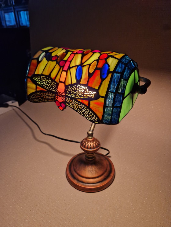 Image 1 of Tiffany style desk lamp new