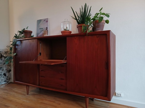 Image 1 of HP Hansen Deens mid century highboard
