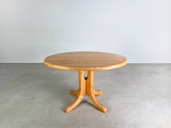 Image 1 of Rainer Daumiller Esstisch Kiefer Midcentury Design ausziehbar