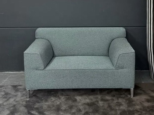 Loveseat "Pode" sofá de 2 plazas verde/gris пр: 2.850€
