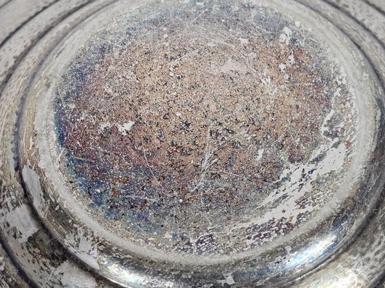 Image 1 of Wellner - heavily silver-plated - August Wellner - hammered plate - 1950s