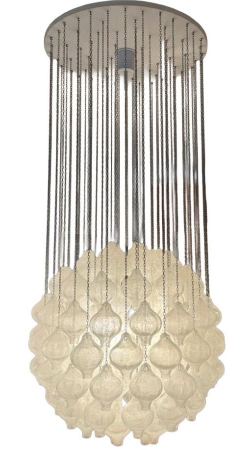 Lustre "Tulipan" des années 1960/70 par J.T. Kalmar pour Kalmar Autriche