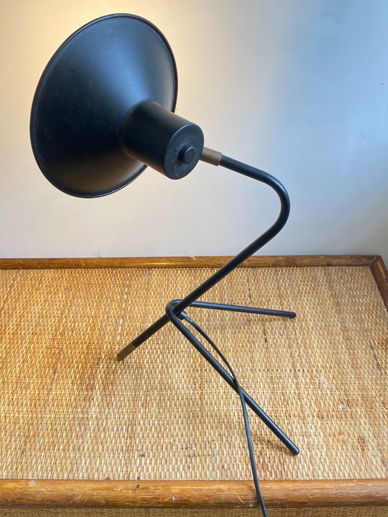Vintage 1970 Black Cocotte Lamp – Table lamps, Metal (photo 10 of 14)