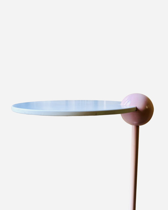 Image 1 of "Piccolo" side table in Memphis style - Edward Geluk for ArCo, Netherlands, 1984 Rotatable