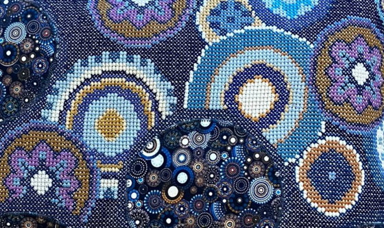 Image 1 of Handmade cushion 35x45 cm own design