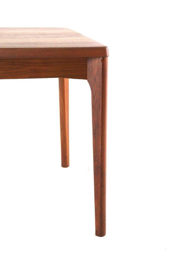 Restored Henning Kjaernulf For Vejle Extendable Dining Table Square Danish Vintage – Wood (photo 4 of 15)