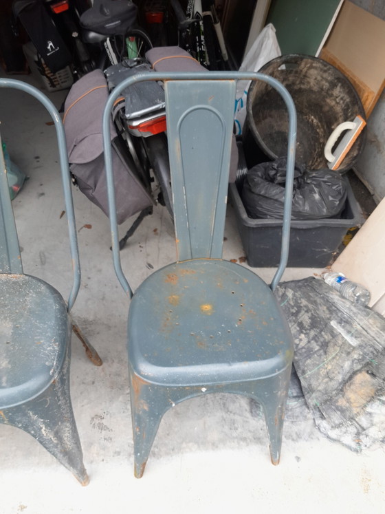Image 1 of 3 metal garden chairs