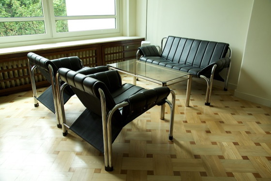 Image 1 of Sofá de dos plazas T 2403 modernista de Viliam Chlebo para Kodreta Myjava, Checoslovaquia, años 80