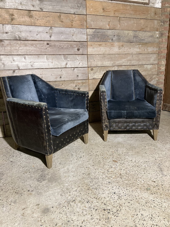 Image 1 of Franse art deco armchair