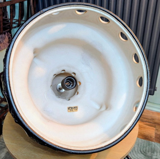 Lampadario in ceramica Fat Lava – Vintage anni '60, Ø 34 cm – ARO, Plafoniere (photo 6 of 20)