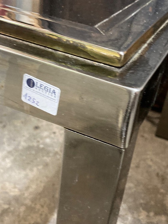Image 1 of Vintage Chrome Coffee Table