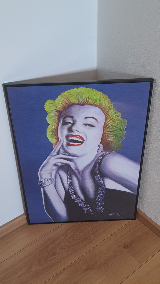 Pop Art portret Marilyn Monroe