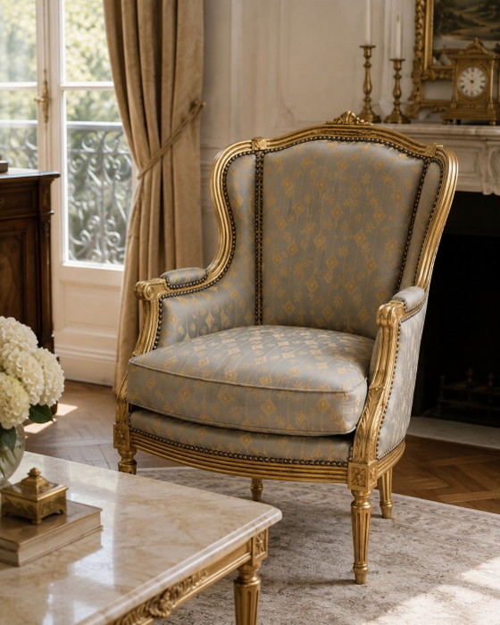 🪑 Superbe Ensemble de 4 Fauteuils Louis XV – Élégance et Authenticité Française Prix à l’Unité 200€ (photo 4 of 11)