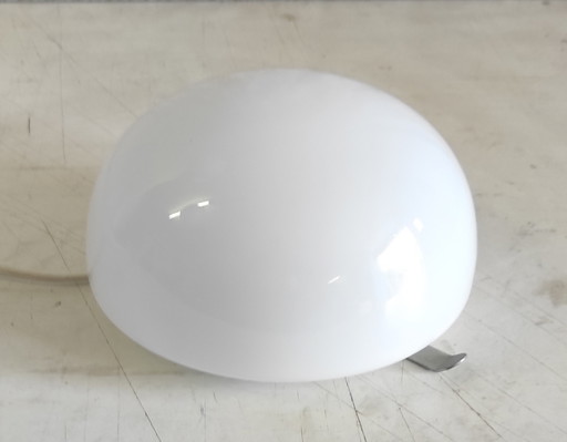 Opaline globe ceiling or wall light - mid-20th century