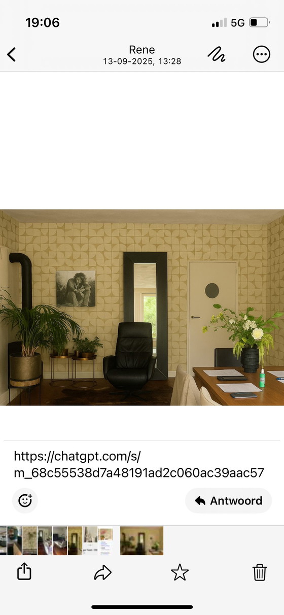 Image 1 of Miroir sur pied