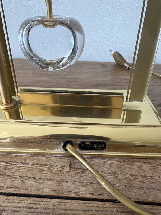 Image 1 of Lampada Le Dauphin Francia “la pomme” - Hollywood Regency