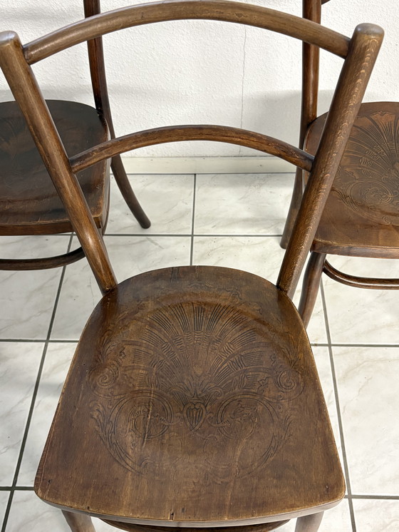 Image 1 of 6x Luterma Art Niveau antike Stühle