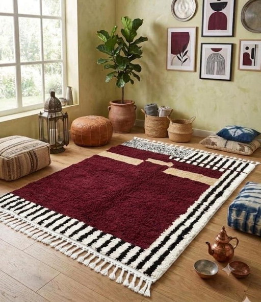 Traditioneel wollen vloerkleed 170/250 cm – vloerkleden en tapijten, Wool (photo 2 of 6)