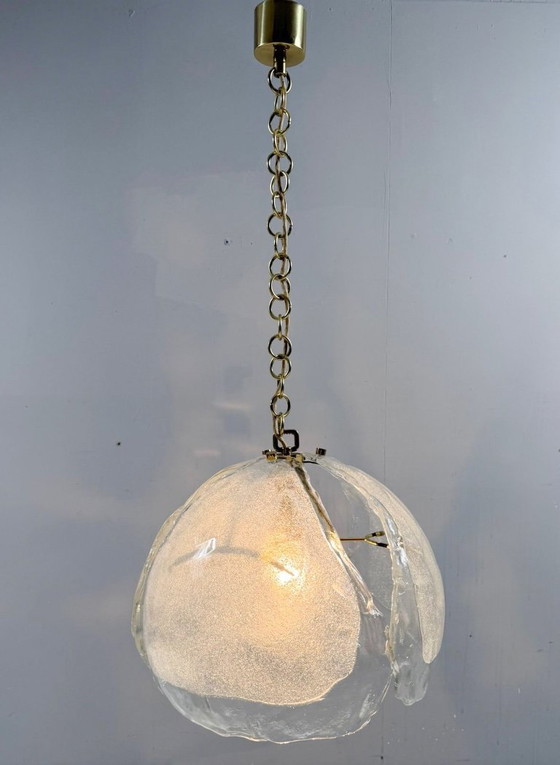 Image 1 of Lampada da soffitto/sospensione di Kaiser Leuchten, vetro di Murano, Germania, anni '60