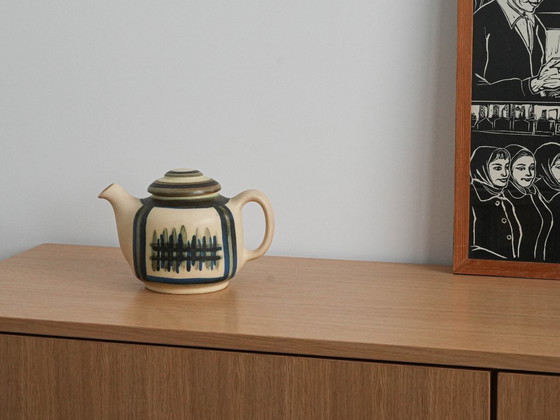 Image 1 of Tetera de gres, diseño danés, años 60, fabricada por Okela