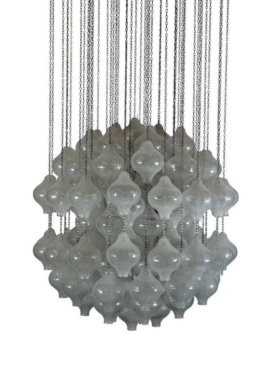 Image 1 of Lustre "Tulipan" des années 1960/70 par J.T. Kalmar pour Kalmar Autriche