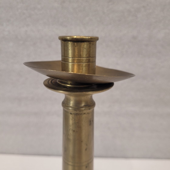 Image 1 of Kerzenständer / Kerzenhalter aus vergoldeter Bronze, 20. Jahrhundert – Frankreich