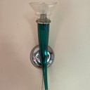 Lampada da parete singola Artemide Design Ducale in vetro di Murano