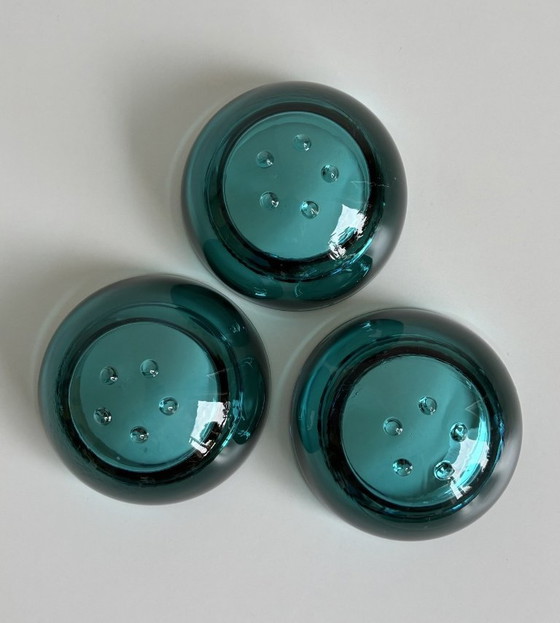 Iittala Ballo Sea Green, Set of 3 Pieces – Candle holders, Glass (photo 4 of 5)