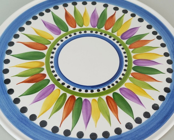 Rare 1950s Cake Plate Villeroy & Boch Hand Painted Decor 'Karla' – Villeroy und Boch, Crockery, Ceramic (photo 2 of 7)