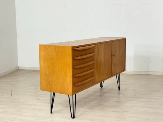 Image 1 of Vintage Hellerau Sideboard | Series 602 | Franz Ehrlich Chest of Drawers | Senesche