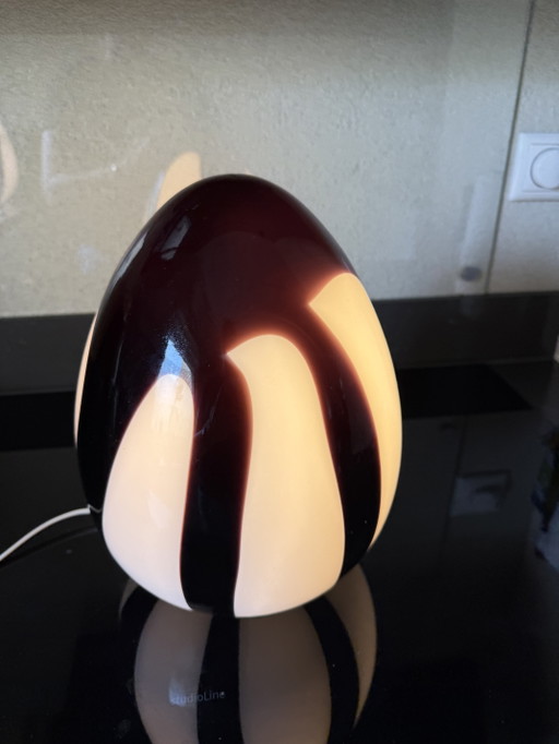 Lámpara con forma de huevo XL ILU Design. (30 cm)