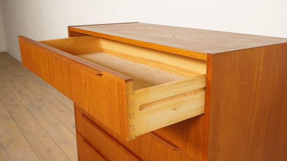 Image 1 of Vintage Danish chest of drawers | Teak | 6 drawers | 103 cm