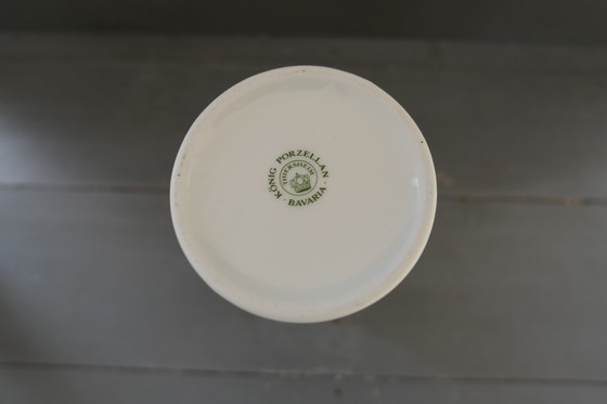Image 1 of Vaso Bavaria vintage König Porzellan