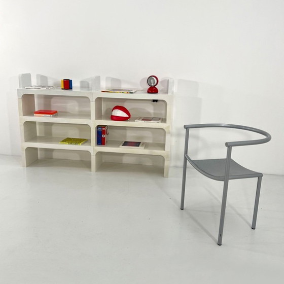 Image 1 of Weißes modulares Regal von Olaf Von Bohr für Kartell, 1970er Jahre