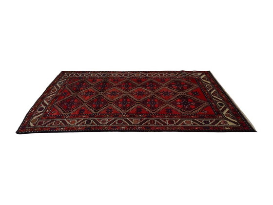 Image 1 of Halb-antiker Afshar – 265 x 165 cm – handgeknüpfter Perserteppich