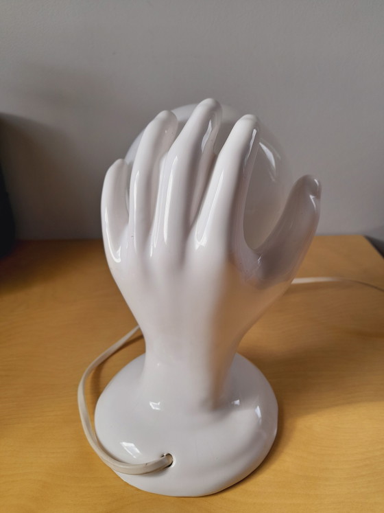 Image 1 of Lampada a mano in ceramica, 1980