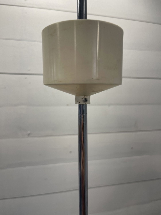 Image 1 of Vintage hanglamp melkglas UFO